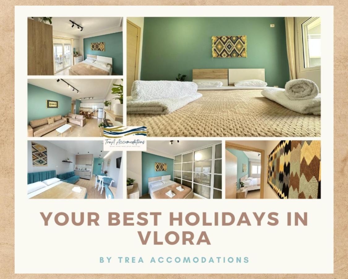 Trea Accomodations - Suite Lungomare Vlore Ngoại thất bức ảnh